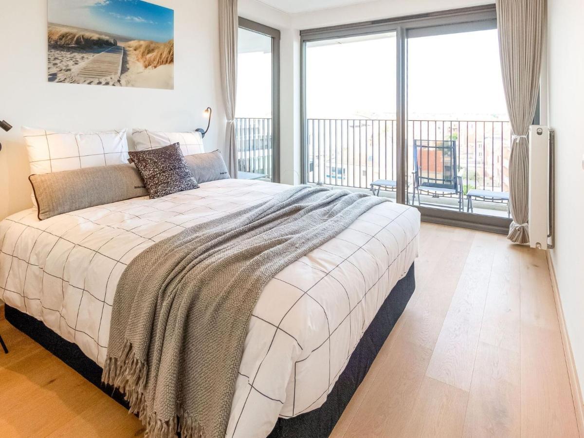Luxurious Crystal Sea View Apartment With 2 Terraces 奥斯滕德 外观 照片