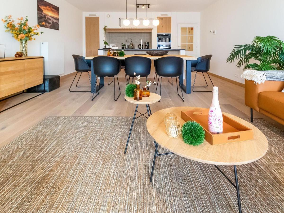 Luxurious Crystal Sea View Apartment With 2 Terraces 奥斯滕德 外观 照片