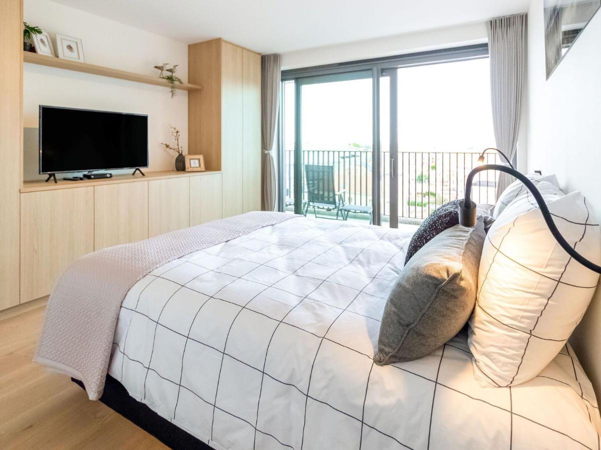 Luxurious Crystal Sea View Apartment With 2 Terraces 奥斯滕德 外观 照片
