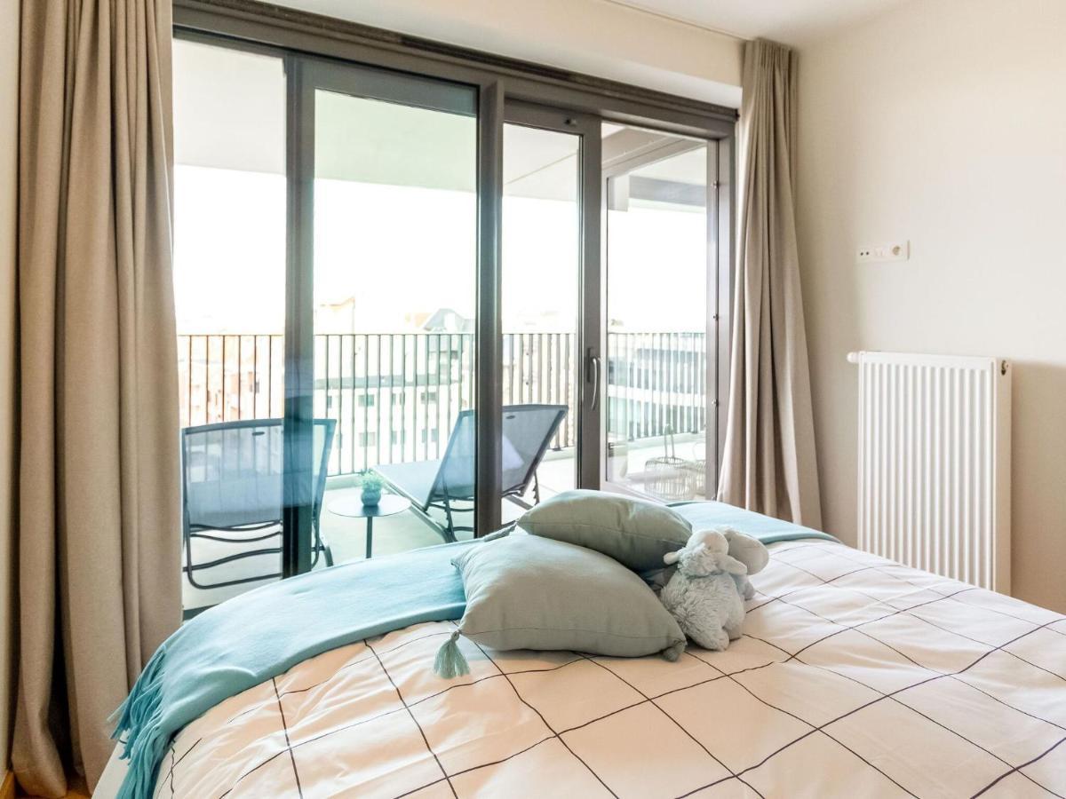 Luxurious Crystal Sea View Apartment With 2 Terraces 奥斯滕德 外观 照片